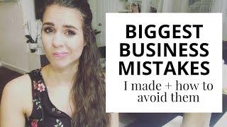 3 Biggest Business Mistakes I Made And How You Can Avoid Them [Free Cheat Sheet]//TBL Podcast S1 EP7