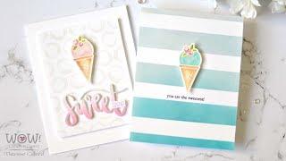 2 Cards & 2 Backgrounds - WOW Creative Guest!