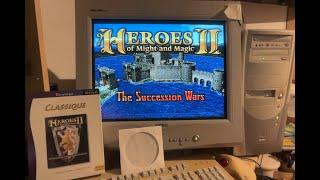 Heroes of Might and Magic II (1996)(Gameplay - Lets Play Retro PC Games in 2024) #retrogames