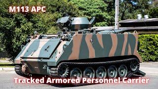 M113 APC Tracked Armored Personnel Carrier