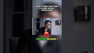 Tired of being interrupted? Discover how to foster a culture of active listening!
