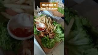 Vegan Burg @ Eunos Singapore #foodtrip #shorts #singapore