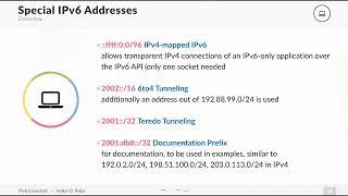 Special IPv6 Addresses - what you need to know