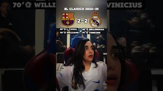 Barca vs real Madrid 2025  #barcelona #realmadrid #foryou #football #nisrinejr