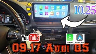 Audi Q5 Multimedia CarPlay Android Auto Upgrade Factory Car Radio Retain Original Stereo System