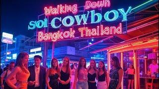 Walking Down Soi Cowboy Bangkok Thailand