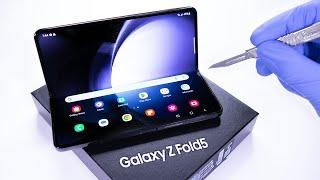 Samsung Galaxy Z Fold 5 Unboxing - ASMR