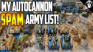 My Competitive Autocannon Spam Army! | Tournament Before Action Report | Warhammer 40,000