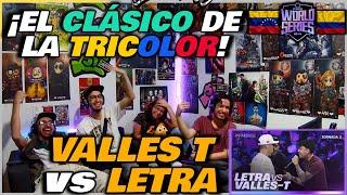 COLOMBIANOS REACCIONAN a VALLES T vs LETRA - ¡EL CLÁSICO DE TRICOLOR! [FMS WORLD SERIES SUPERLIGA]