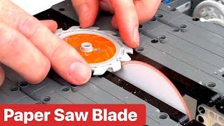 Saw 3: Lego Technic Saw with a PAPER Blade! 4k