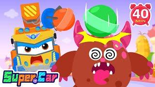 Go Fight the Great Glutton | Rescue Adventures | Rescue Cars, Kids Cartoons, Car Songs | Super Car