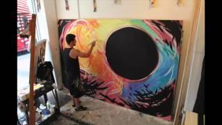 Michael Carini: Painting Time-Lapse (Astranomelly)