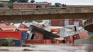 South Africa floods: Deadly storm linked to 'worsening' climate change kills over 300 people