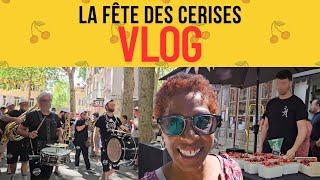 American living in France | Cherry Festival Vlog