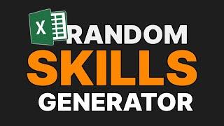 Excel Random Word Generator