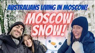 Our Second Week in Moscow! First Heavy Snowfall and We Joined a Russian Gym!