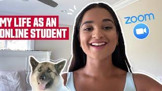 My Life as an Online University Student | Online School Routines Vlog