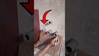 Learn this technique to save time when installing tiles around pipes.