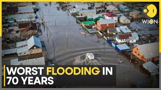 Russia Floods: Kurgan regions continue to suffer due to floods | World News | WION