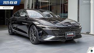 2025 Kia K8 Revealed - a luxury sedan with extraordinary advantages!