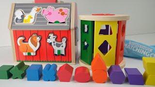 Best Learning Shapes Video for Preschooler | Learn Shapes for Children with Fun Play Wooden Puzzle