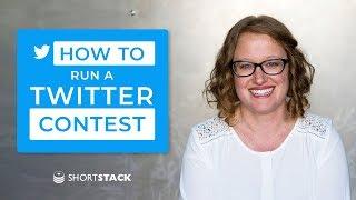 How to Run a Twitter Contest