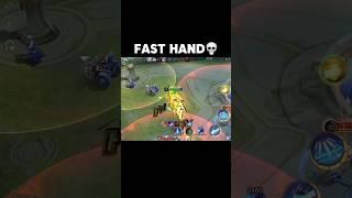 Lancee Lott fast hand #lancelot #lancelotgameplay #mlbb #mobilelegends #lanceelott #shorts