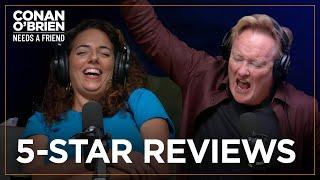 Conan Doesn’t Think His Podcast Is “Pee Your Pants” Funny | Conan O'Brien Needs A Friend