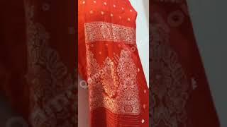 Khaadi Dress | Banarsi Dress | Latest Dress | Red Color | Party Wear Dress #trending #style #fashion