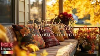 Fall Porch Ready: Top 10 Walmart Decor Picks for 2024