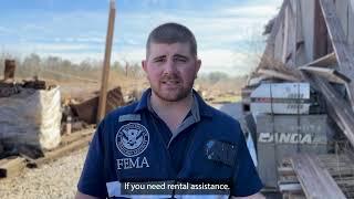 FEMA housing inspector explains inspection process.