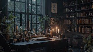 𝔐𝔦𝔡𝔫𝔦𝔤𝔥𝔱 𝔖𝔱𝔲𝔡𝔶 ~ The Enigmatic Alchemy of Ancient Tomes and Flickering Candlelight