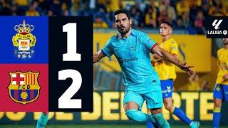 LAS PALMAS 1 vs 2 FC BARCELONA | LALIGA 2023/24 J19