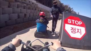 통영루지 시승기 무편집본입니다.!!(Korea Luge Riding Non-cut Movie) 고프로촬영]