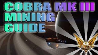 A guide for Mining in the Cobra Mk III | Elite: Dangerous