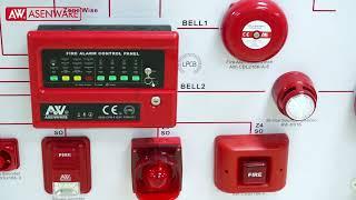 Asenware CFP2166-Conventional Fire Alarm System Show Board