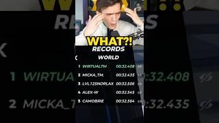 When you accidently drive a world record..