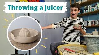 How To: Throw and trim a Citrus Juicer/Squeezer