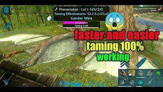 Ark Survival Evolved Mobile How to tame Pteranodon faster and easier 100% working 