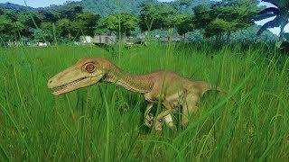 Troodon Night Safari - Jurassic World Evolution Cinematic episode 02 (Season 3)