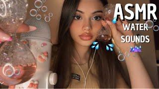 ASMR | Relaxing layered water sounds (Sonidos de agua para relajarse) ️🫧