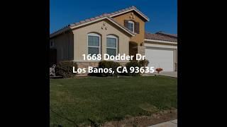 1668 Dodder Dr Los Banos CA 93635 | 4 Bedroom Home For Sale