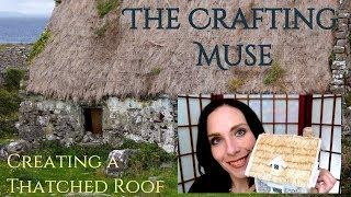 Thatched Roof for Miniature Houses in D&D and TTRPG Terrain