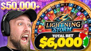 I SPENT OVER $50,000+ ON LIGHTNING STORM GAME SHOW BETS!