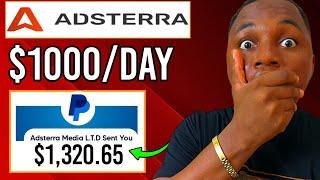 Adsterra Earning Tricks: This Adsterra Self Click Trick Makes $1,000/Day (Direct Linking Method)