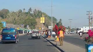 Early Morning Drive Into Kokopo Town, East New Britain Province