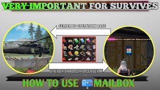 How to Transport /Transfer loot / items Operation Base to Rank Server How to use mailbox Ldrs #lios