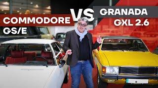 Battle of the giants: Opel Commodore GS/E vs. Ford Granada GXL 2.6