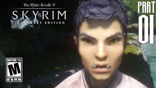 【SKYRIM 200+ MODS】 Orc Gameplay Walkthrough Part 1 [PC - HD]