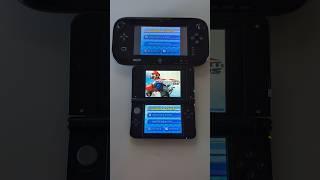 Mario kart DS- Nintendo WiiU vs 3DS XL speed comparison